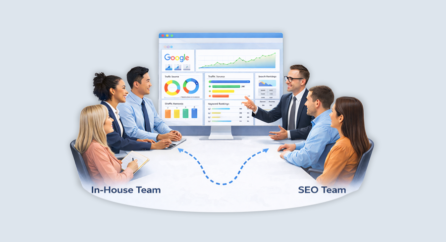 How Does a Good SEO Company Support Your Team