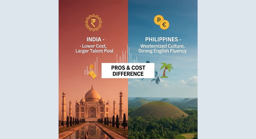 outsource seo to India vs Philippines