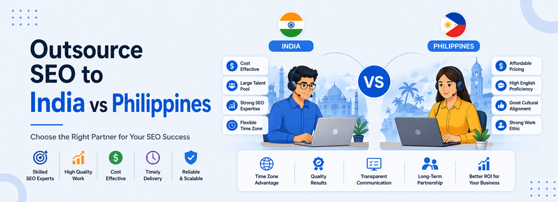 Outsource SEO to India vs Philippines