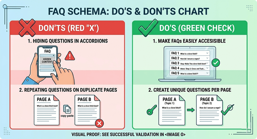 Common FAQ Schema Mistakes That Hurt Your Rankings