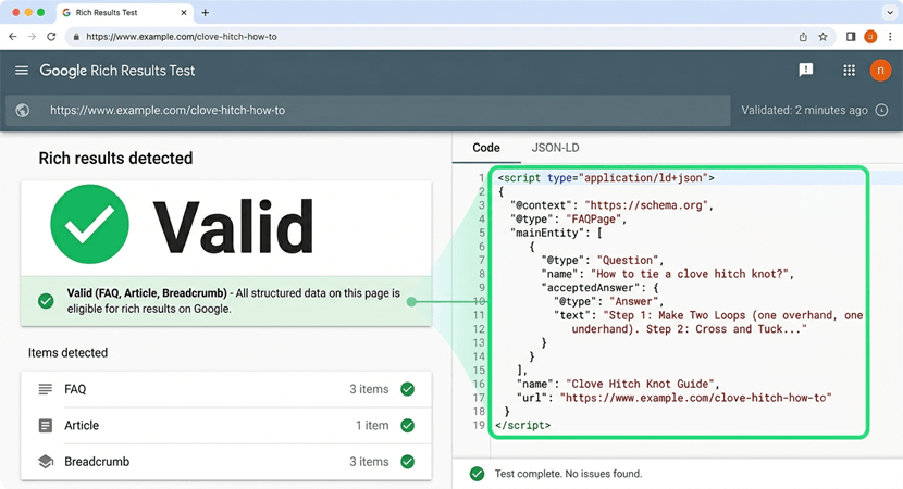 How to Test and Validate Your FAQ Schema
