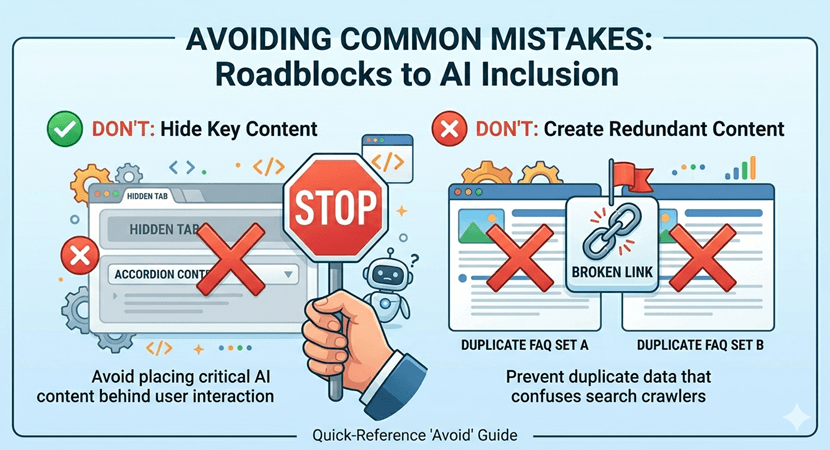 Schema Markup Mistakes That Prevent AI Overview Inclusion