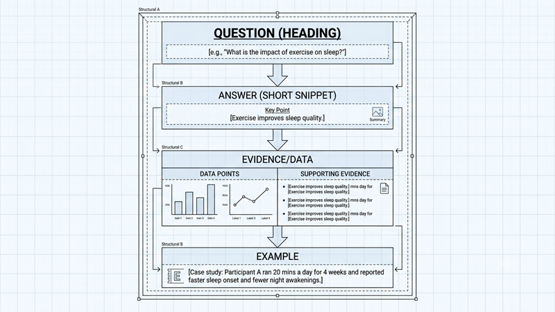 How to Structure Each Section for Maximum Extractability